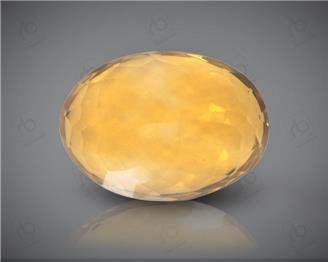 Yellow Citrine Natural Certified  7.99CTS-8377